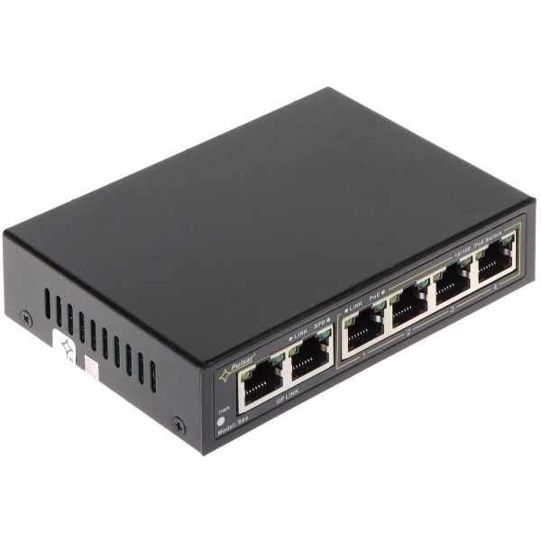 Switch Poe S-64 4-Portowy Pulsar