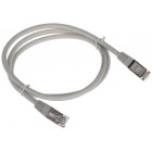 PATCHCORD RJ45/FTP6/1.0-GY 1.0 m