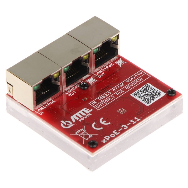 Switch Poe Xpoe-3-11 3-Portowy Atte