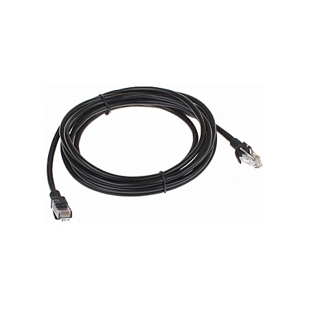 PATCHCORD RJ45/3.0-BLACK 3.0 m