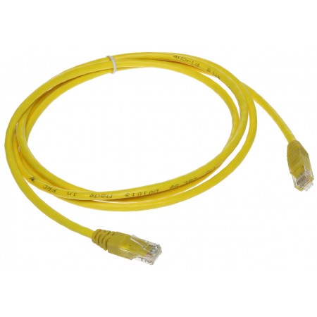 PATCHCORD RJ45/1.8-YELLOW 1.8 m