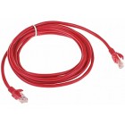 PATCHCORD RJ45/3.0-RED 3.0 m