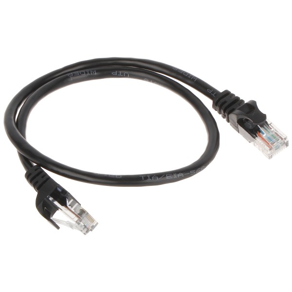 Patchcord Rj45/0.5-Black 0.5 M