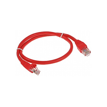 PATCHCORD RJ45/0.5-RED 0.5 m