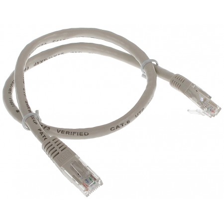PATCHCORD RJ45/6/0.5-GREY 0.5 m Lanberg