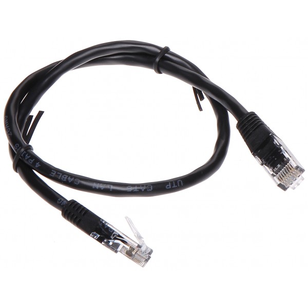 Patchcord Rj45/6/0.5-Black 0.5 M