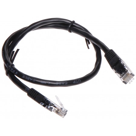 PATCHCORD RJ45/6/0.5-BLACK 0.5 m