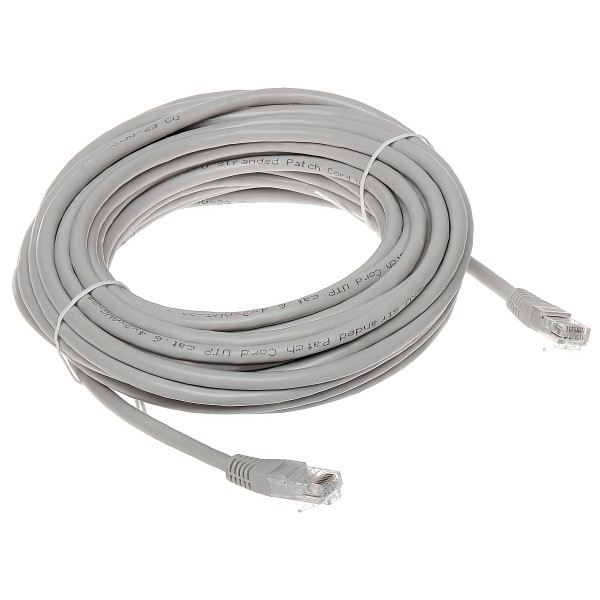 Patchcord Rj45/6/10-Grey 10 M Lanberg