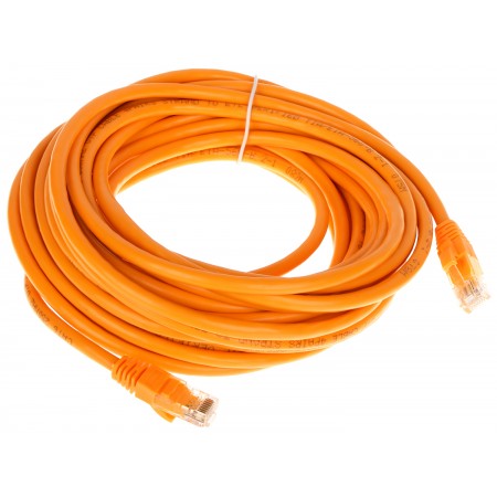 PATCHCORD RJ45/6/10.0-ORANGE 10 m
