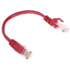PATCHCORD RJ45/0.2-RED 0.2 m