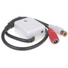 MODUŁ AUDIO REGULOWANY, MIKROFON SM-8/R-PLUG