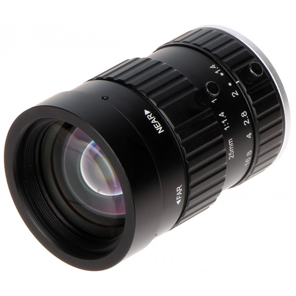 Obiektyw Stały Mega-Pixel Pfl25-K10M 25 Mm Dahua