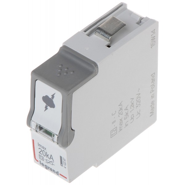 Wkład Ogranicznika Przepięć Le-412297 Typ 2 20 Ka Legrand