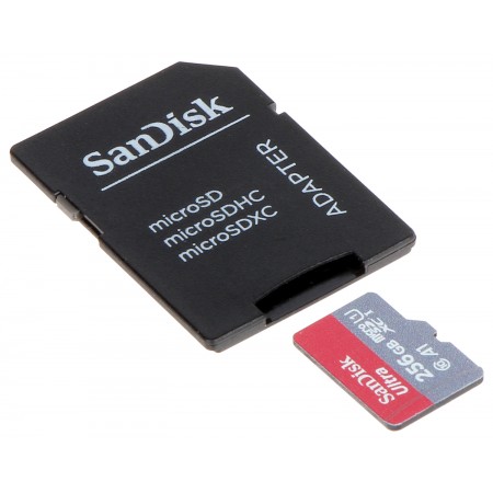 KARTA PAMIĘCI SD-MICRO-10/256-SANDISK UHS-I, SDXC 256 GB SANDISK