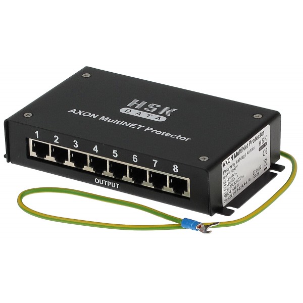 Ogranicznik Przepięć Axon-Multinet-8 Ethernet Ogranicznik Przepięć Axon-Multinet-8 Ethernet