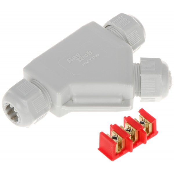 Mufa Rozgałęźna Gelbox Fred-Y Ip68 / Ip69K Raytech Mufa Rozgałęźna Gelbox Fred-Y Ip68 / Ip69K Raytech
