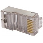 WTYK MODULARNY EKRANOWANY RJ45/EKRANP10 cat. 5e