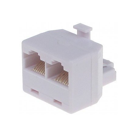 ROZGAŁĘŹNIK RJ45-W/2RJ45-G