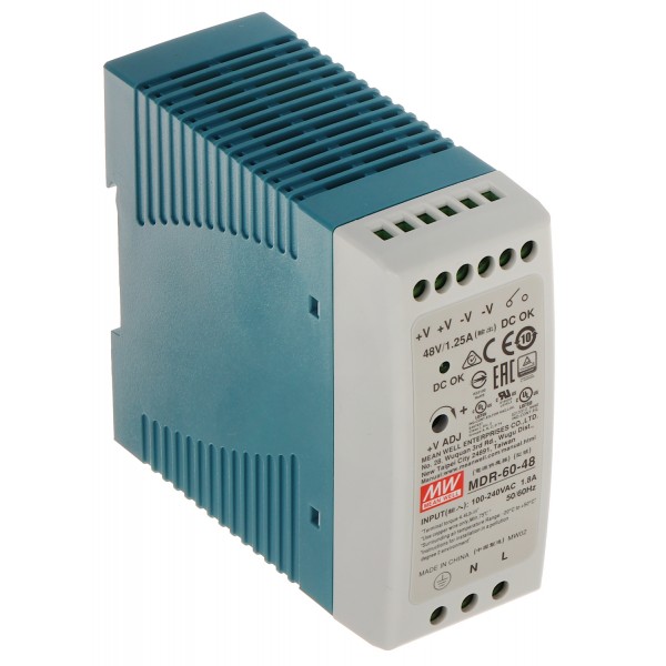 Zasilacz Impulsowy Mdr-60-48 Mean Well