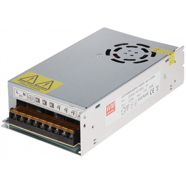 Zasilacz Impulsowy 12V/25A/b