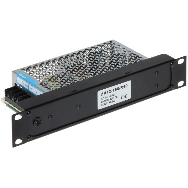Zasilacz Rack Zr12-150/r10 12 V Dc 12.5 A Zasilacz Rack Zr12-150/r10 12 V Dc 12.5 A