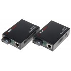 MEDIA KONWERTER JEDNOMODOWY KOMPLET TXRX M-207M ULTIMODE