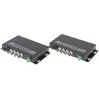 ŚWIATŁOWODOWY KONWERTER WIDEO OVH-4D/SC 4x VIDEO + RS-485 KOMPLET TXRX