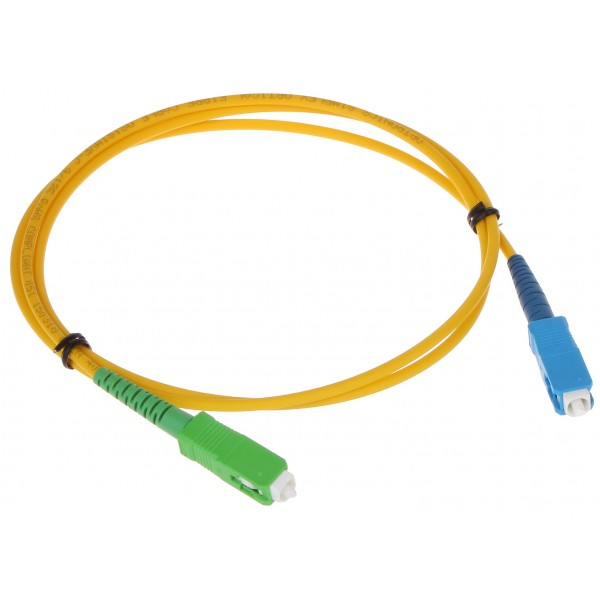 Patchcord Jednomodowy Pc-Sc-Apc/sc 1 M