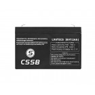 Akumulator żelowy AGM 6V 7Ah CSSB