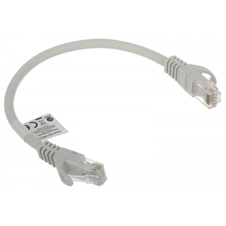 PATCHCORD RJ45/6/0.25-GREY 0.25 m Lanberg