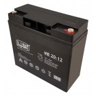 Akumulator AGM 12V 20Ah żelowy megaBAT VRLA
