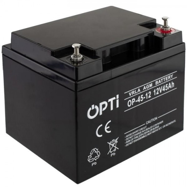 Akumulator AGM 12V 45Ah żelowy OPTI VRLA