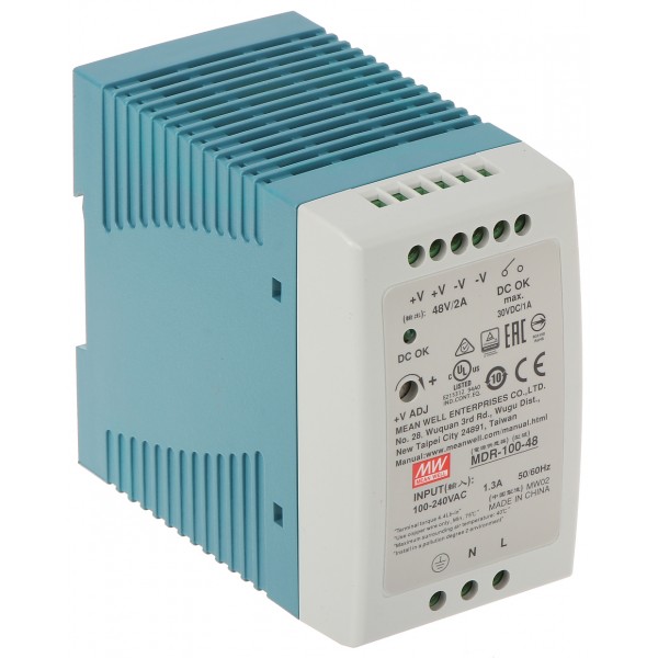 Zasilacz Impulsowy Mdr-100-48 Mean Well