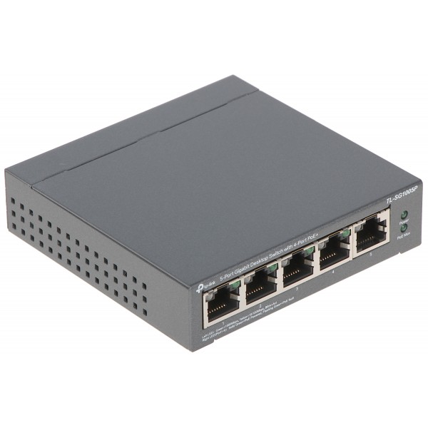 Switch Poe Tl-Sg1005P 5-Portowy Tp-Link