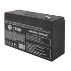 Akumulator żelowy AGM 6V 14Ah CSSB