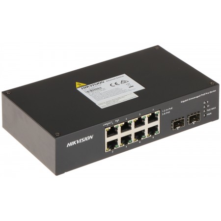 SWITCH POE DS-3T0510HP-E/HS 8-PORTOWY SFP Hikvision