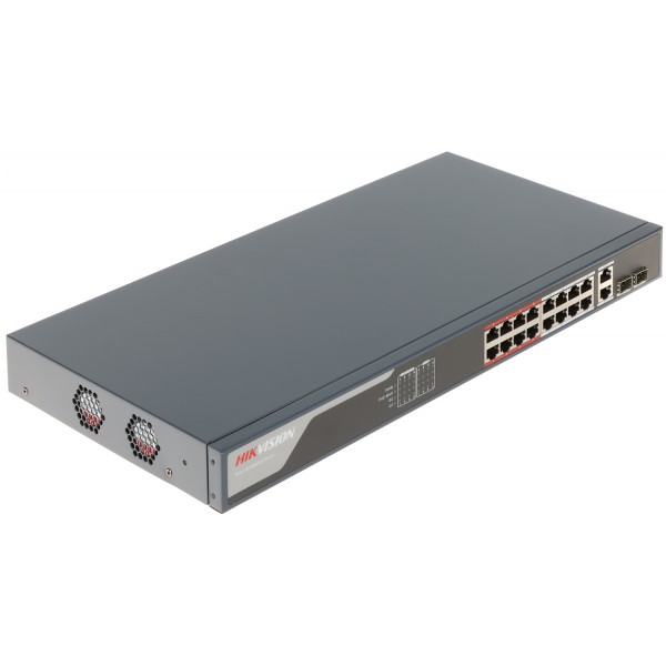 Switch Poe Ds-3E1318P-Ei 16-Portowy Sfp Hikvision