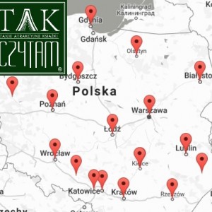 System Telewizji Przemysłowej w sieci księgarni Tak Czytam w całej Polsce
